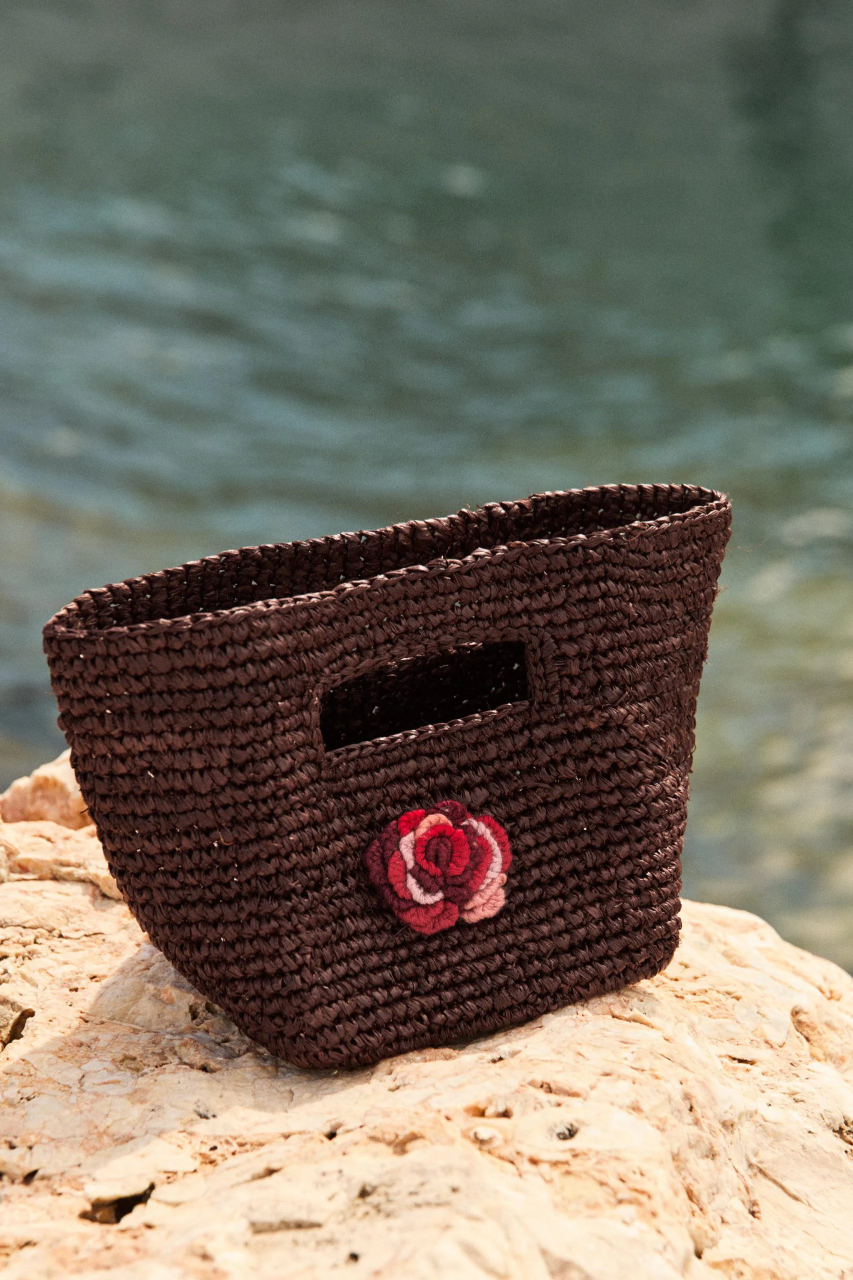 Mini Crochet Raffia کیف زنانه - Image 2