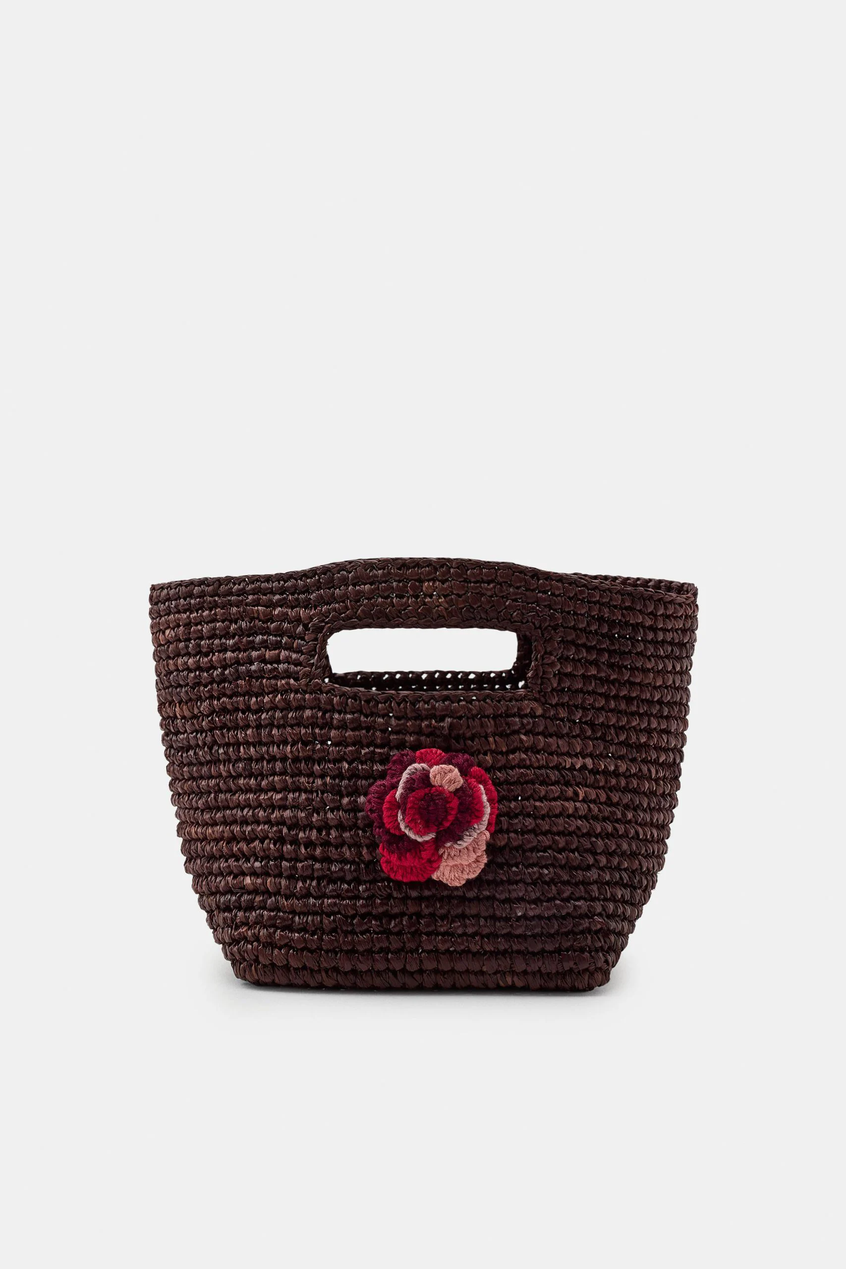 Mini Crochet Raffia کیف زنانه - Image 3