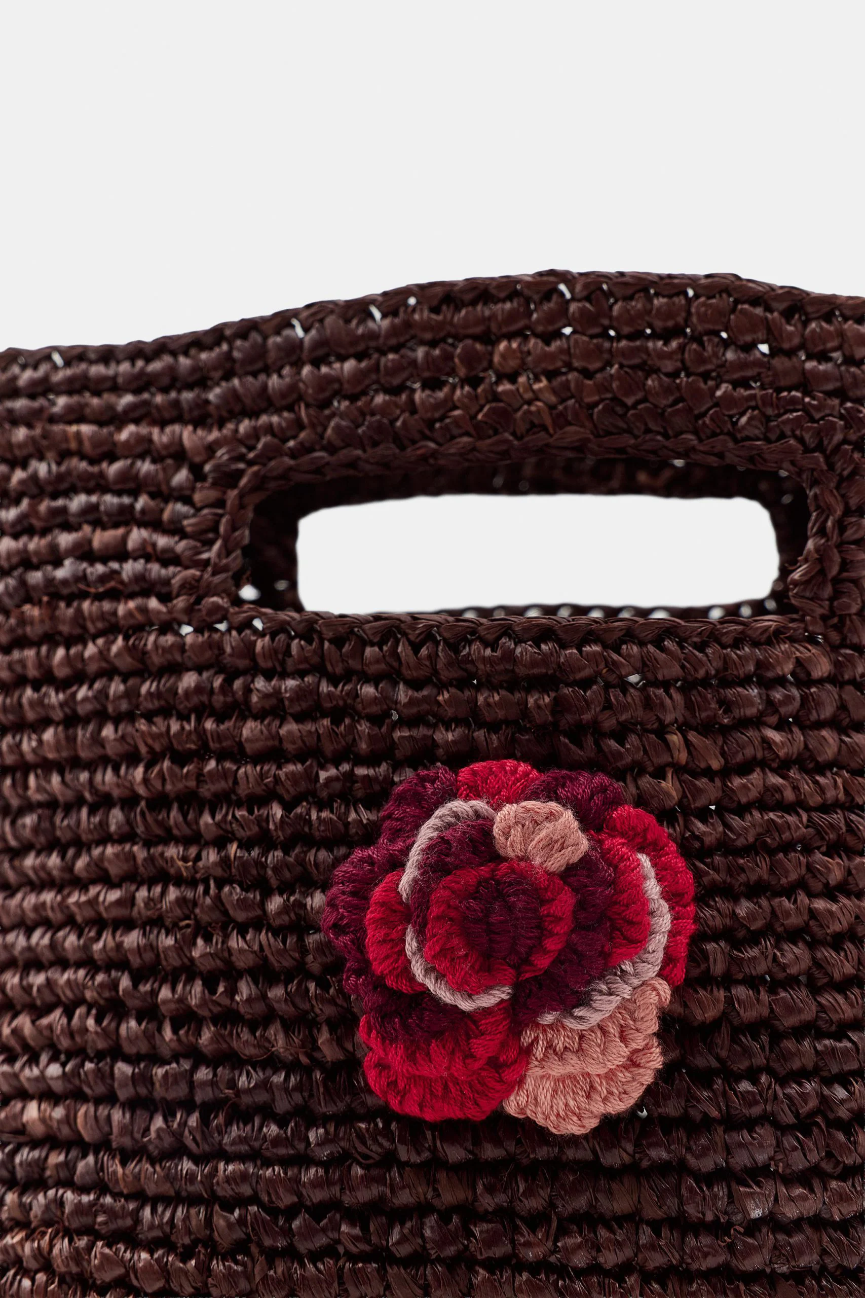 Mini Crochet Raffia کیف زنانه - Image 5