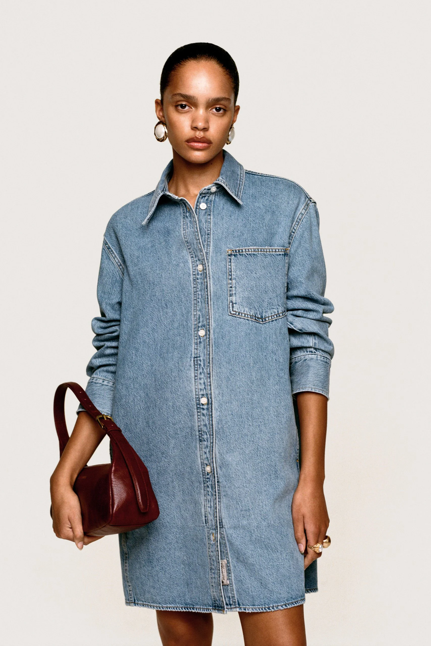 Willy Chavarria X Zara Denim پیراهن زنانه