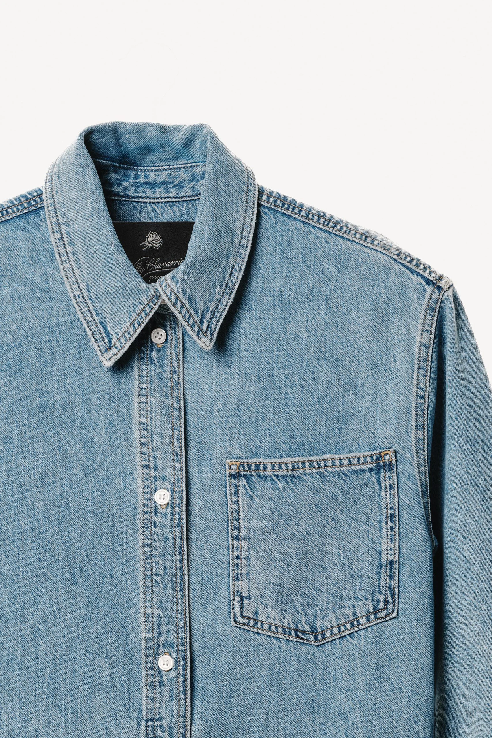 Willy Chavarria X Zara Denim پیراهن زنانه - Image 6